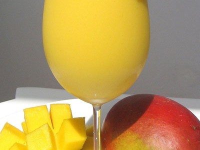 Receta de zumo de mango