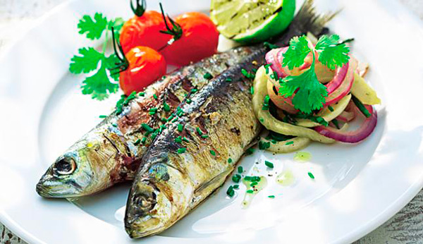 La sardina es fuente de omega 3