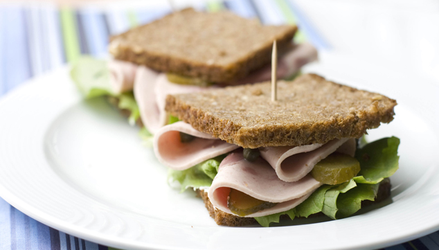 sandwich de pavo