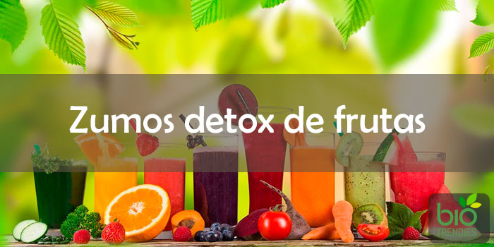 Jugos detox de frutas