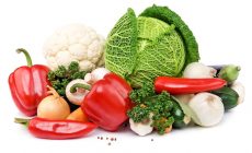 Verduras con pocos hidratos de carbono