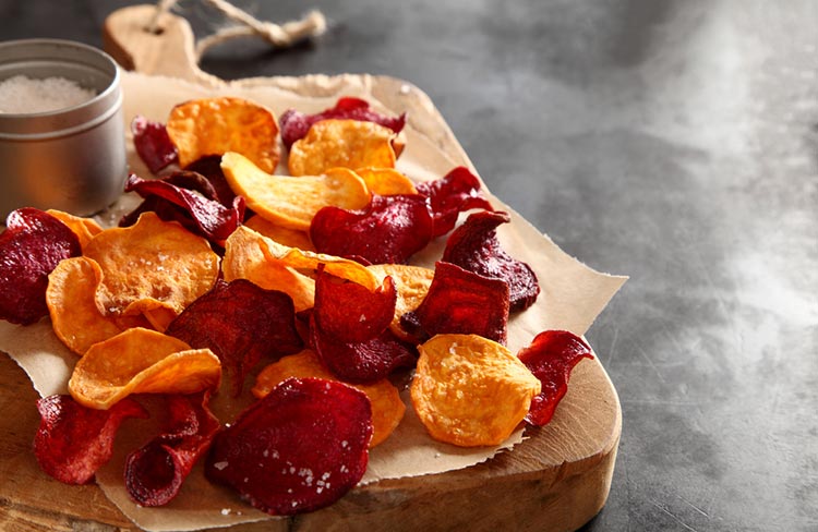 Ideas Para Hacer Chips De Verdura En Casa Snacks Saludables