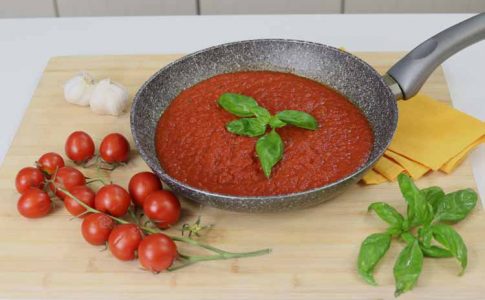 Salsa de tomate frito natural